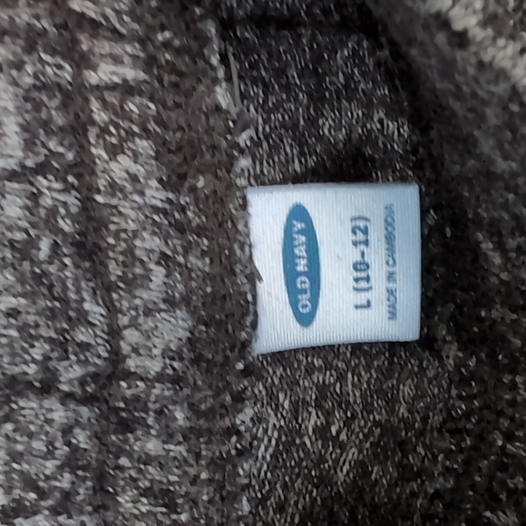 Old Navy Girl's Charcoal Grey Jogger Style Sweatpants Size Large - Picture 4 of 7